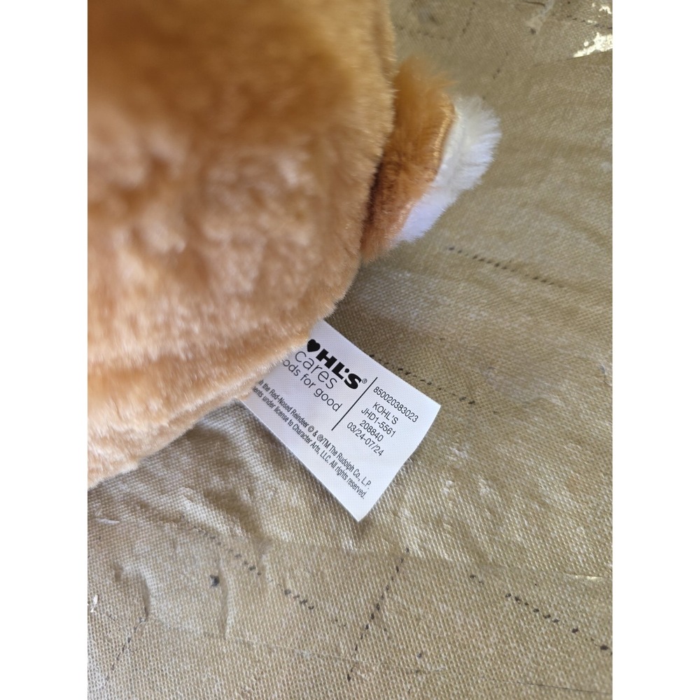 Rudolph the Red-Nosed Reindeer Rudolph 10-Inch Plush & Book by Kohl's Care - Picture 4 of 4